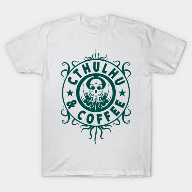 CTHULHU TSHIRT, LOVECRAFT SHIRT T-Shirt by Tshirt Samurai